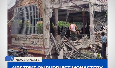 Airstrike on Myanmar Monastery Kills 23 Civilians, Including Children
