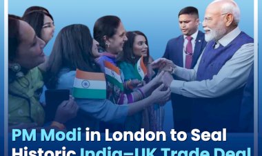 PM Modi in London: Historic India–UK Free Trade Agreement Set to Transform Bilateral Relations