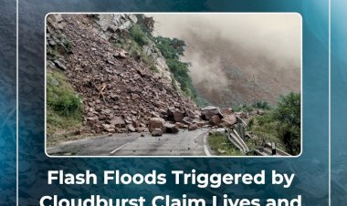 Uttarkashi Devastated by Sudden Cloudburst: Flash Floods Cause Widespread Damage