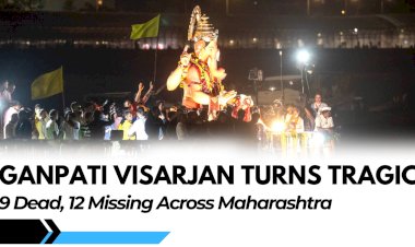 Ganpati Visarjan Turns Tragic: 9 Dead, 12 Missing Across Maharashtra