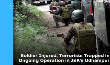 Soldier Injured, Terrorists Trapped in Ongoing Operation in J&K’s Udhampur