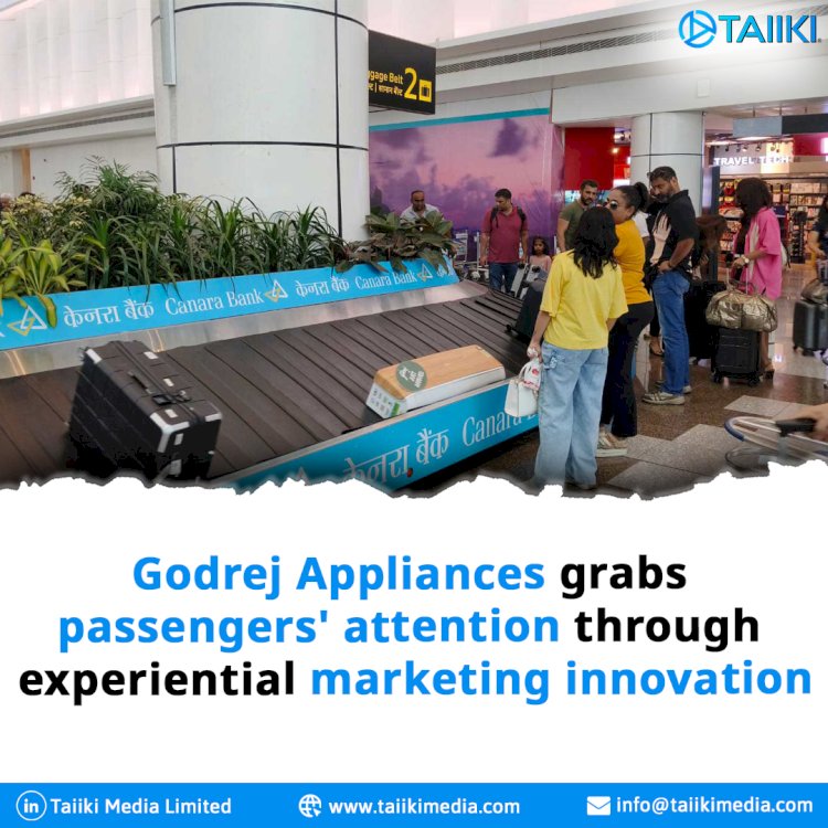 Godrej Appliances grabs passengers' attention through experiential marketing innovation